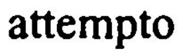 ATTEMPTO trademark
