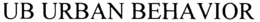 UB URBAN BEHAVIOR trademark