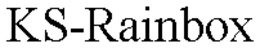 KS-RAINBOX trademark