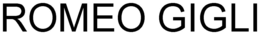 ROMEO GIGLI trademark