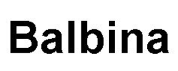BALBINA trademark