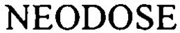 NEODOSE trademark