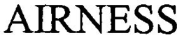 AIRNESS trademark
