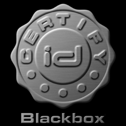 CERTIFY ID BLACKBOX trademark