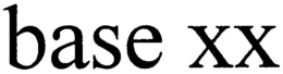 BASE XX trademark