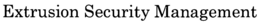EXTRUSION SECURITY MANAGEMENT trademark