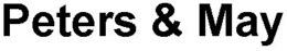 PETERS & MAY trademark