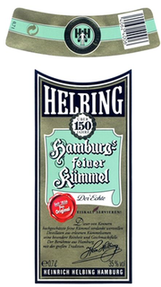 HELBING HAMBURGS FEINER KÜMMEL trademark