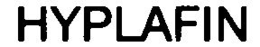 HYPLAFIN trademark