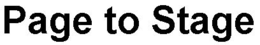 PAGE TO STAGE trademark
