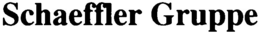 SCHAEFFLER GRUPPE trademark
