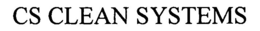 CS CLEAN SYSTEMS trademark