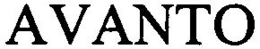 AVANTO trademark