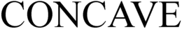 CONCAVE trademark
