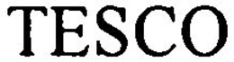 TESCO trademark