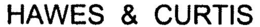 HAWES & CURTIS trademark
