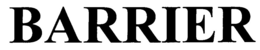 BARRIER trademark