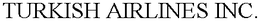TURKISH AIRLINES INC. trademark
