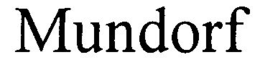 MUNDORF trademark