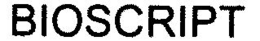 BIOSCRIPT trademark