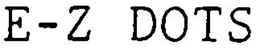 E-Z DOTS trademark