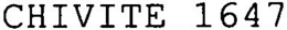 CHIVITE 1647 trademark