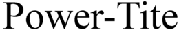 POWER-TITE trademark