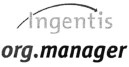INGENTIS ORG.MANAGER trademark