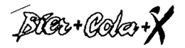 BIER + COLA + X trademark