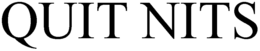 QUIT NITS trademark