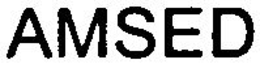 AMSED trademark