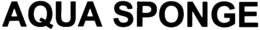 AQUA SPONGE trademark