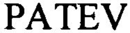 PATEV trademark