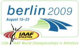 BERLIN 2009 AUGUST 15-23 IAAF ATHLETICS 12TH IAAF WORLD CHAMPIONSHIPS IN ATHLETICS trademark