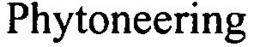 PHYTONEERING trademark