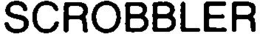 SCROBBLER trademark