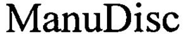 MANUDISC trademark