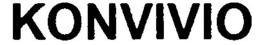 KONVIVIO trademark