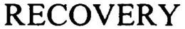 RECOVERY trademark
