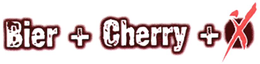 BIER + CHERRY + X trademark