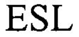 ESL trademark