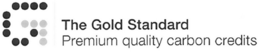 THE GOLD STANDARD PREMIUM QUALITY CARBON CREDITS G trademark