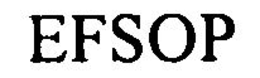 EFSOP trademark