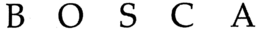 BOSCA trademark