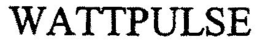 WATTPULSE trademark