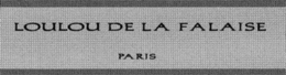 LOULOU DE LA FALAISE PARIS trademark