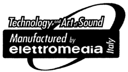 TECHNOLOGY AND ART OF SOUND MANUFACTURED BY ELETTROMEDIA ITALY trademark