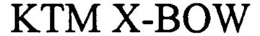 KTM X-BOW trademark