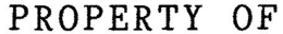 PROPERTY OF trademark