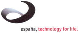 E ESPAÑA, TECHNOLOGY FOR LIFE. trademark